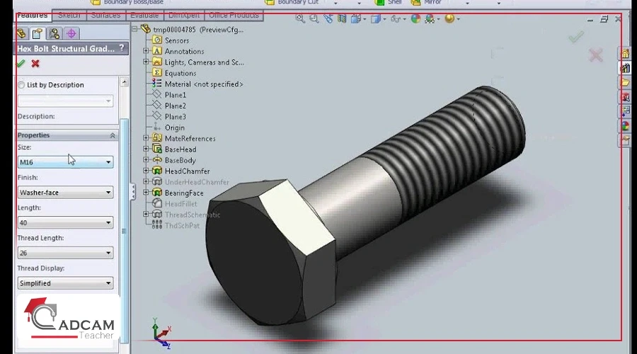 solidworks tools list
